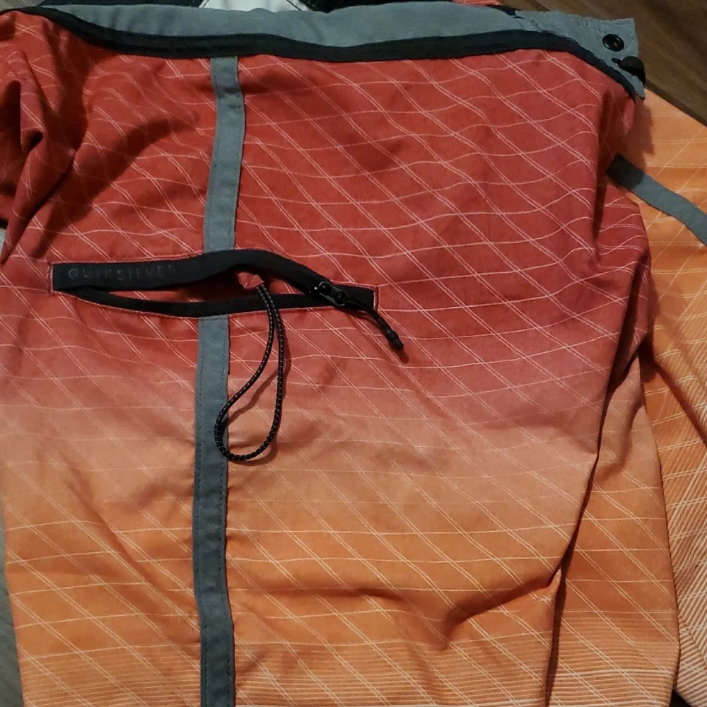 Quiksilver Orange to Cream Gradient Men's Boardshorts
